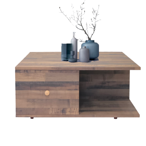 Rustic Center table with wheels