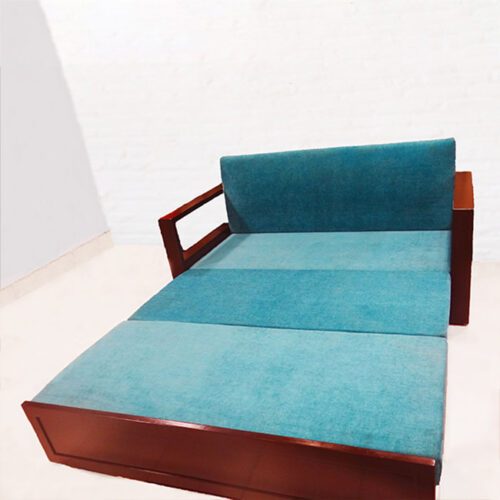 Mahogany cherry finish Sofa-bed