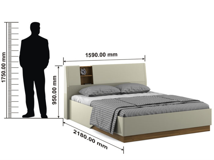 measurements marvella queen bed