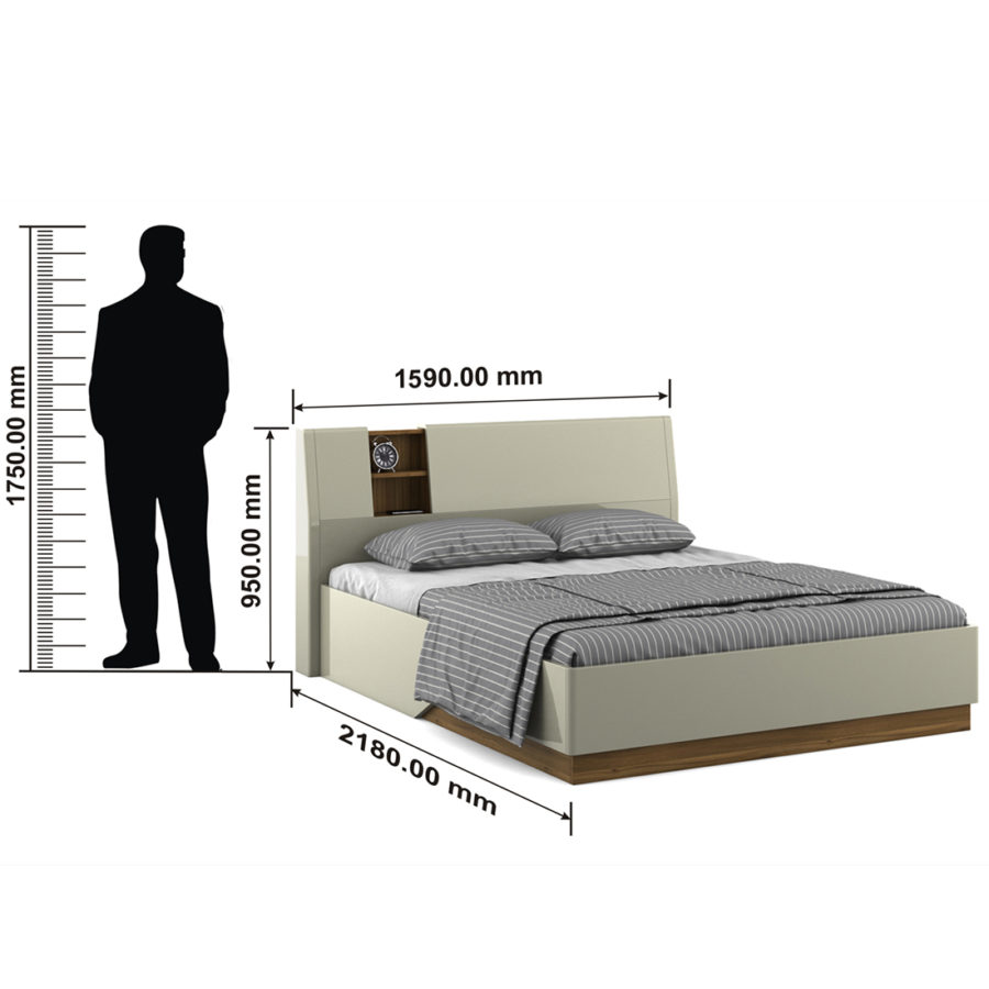 measurements marvella queen bed