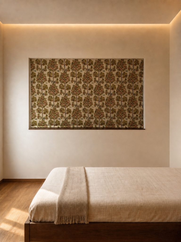 avikar co roman blind botanical clean bedroom kolkata