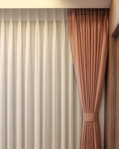 avikar curtain pleats tieback sheer detail kolkata