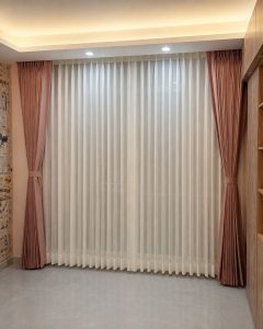avikar layered curtains sheer installation kolkata