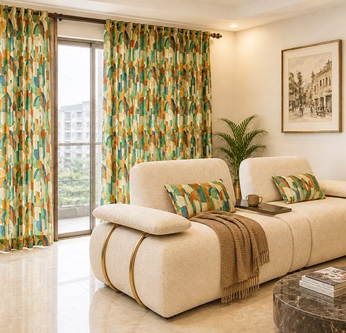 geometric curtains kolkata home bright v2