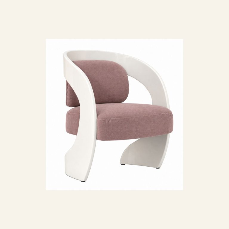 Aria solid wood accent chair